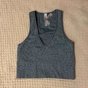 Aurora Crop Rib Tank